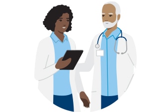 Médicos de Kaiser Permanente conversando