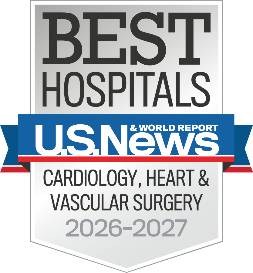 2026-2027 U.S. News & World Report Best Hospitals for Cardiology, Heart & Vascular Surgery