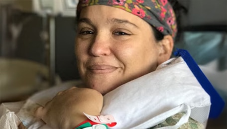 Irit Mandlelsberg, sobre viviente de cáncer