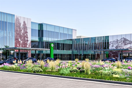 Frente del edificio Westminster planificado 