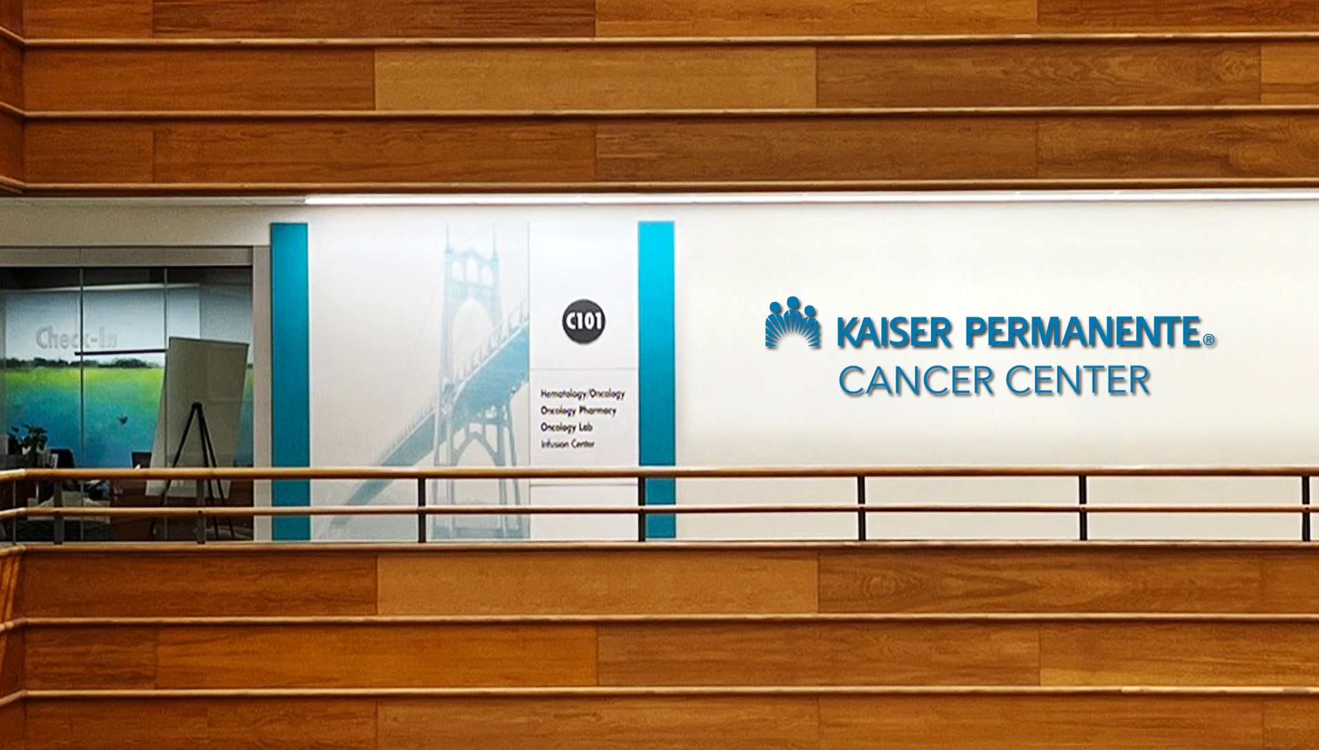 Northwest Cancer Center signage