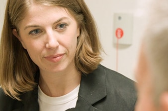 Nicole Friedman, sobreviviente de cáncer de colon.