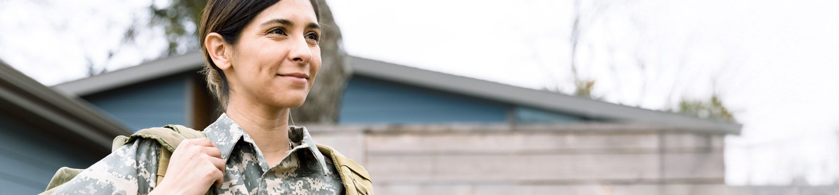 Person wearing Army gear.