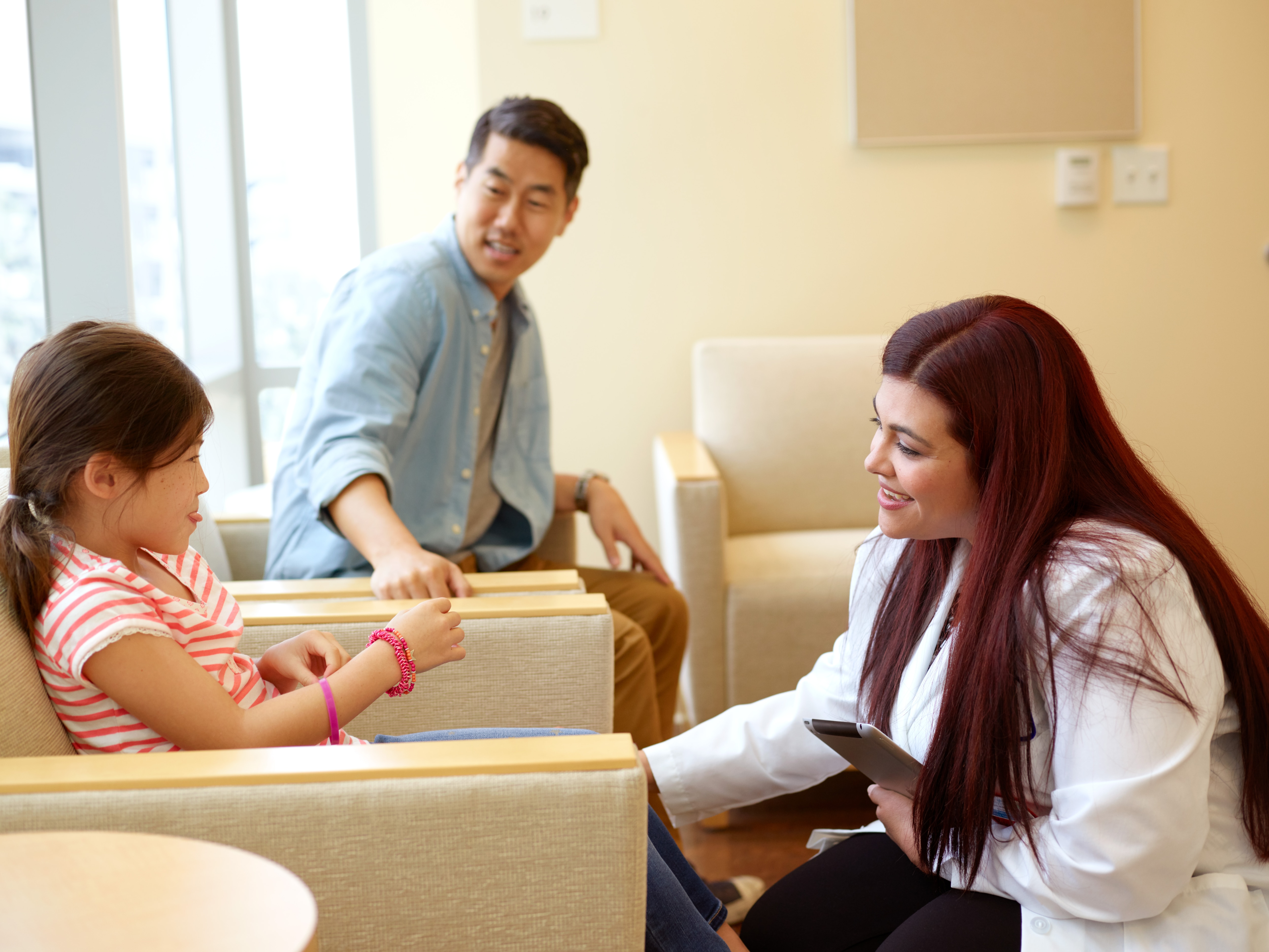 kid in doctor's visit