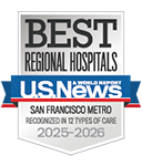 Distintivo de U.S. News & World Report para los mejores hospitales a nivel regional