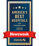 Distintivo de Newsweek para los mejores hospitales de cáncer de Estados Unidos