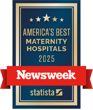 Insignia para los mejores hospitales de maternidad según Newsweek America en 2025