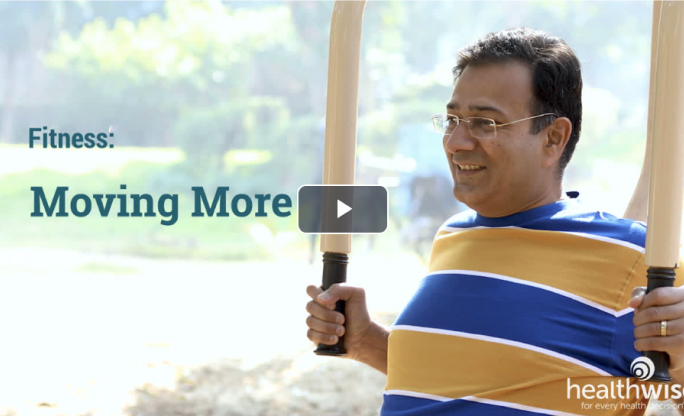 Imagen fija del video sobre moverse más