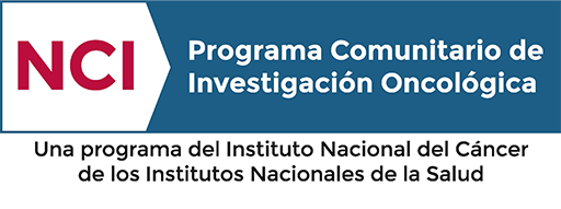 Logotipo del Programa Comunitario de Investigación Oncológica del NCI