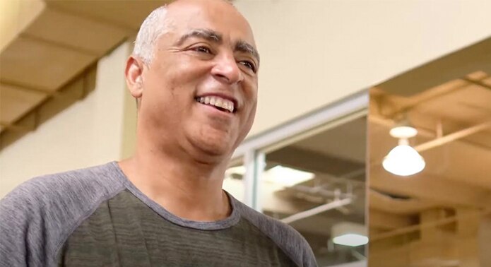 Glenn Leonard smiling