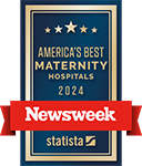 Distintivo de Newsweek para los mejores hospitales de maternidad de Estados Unidos